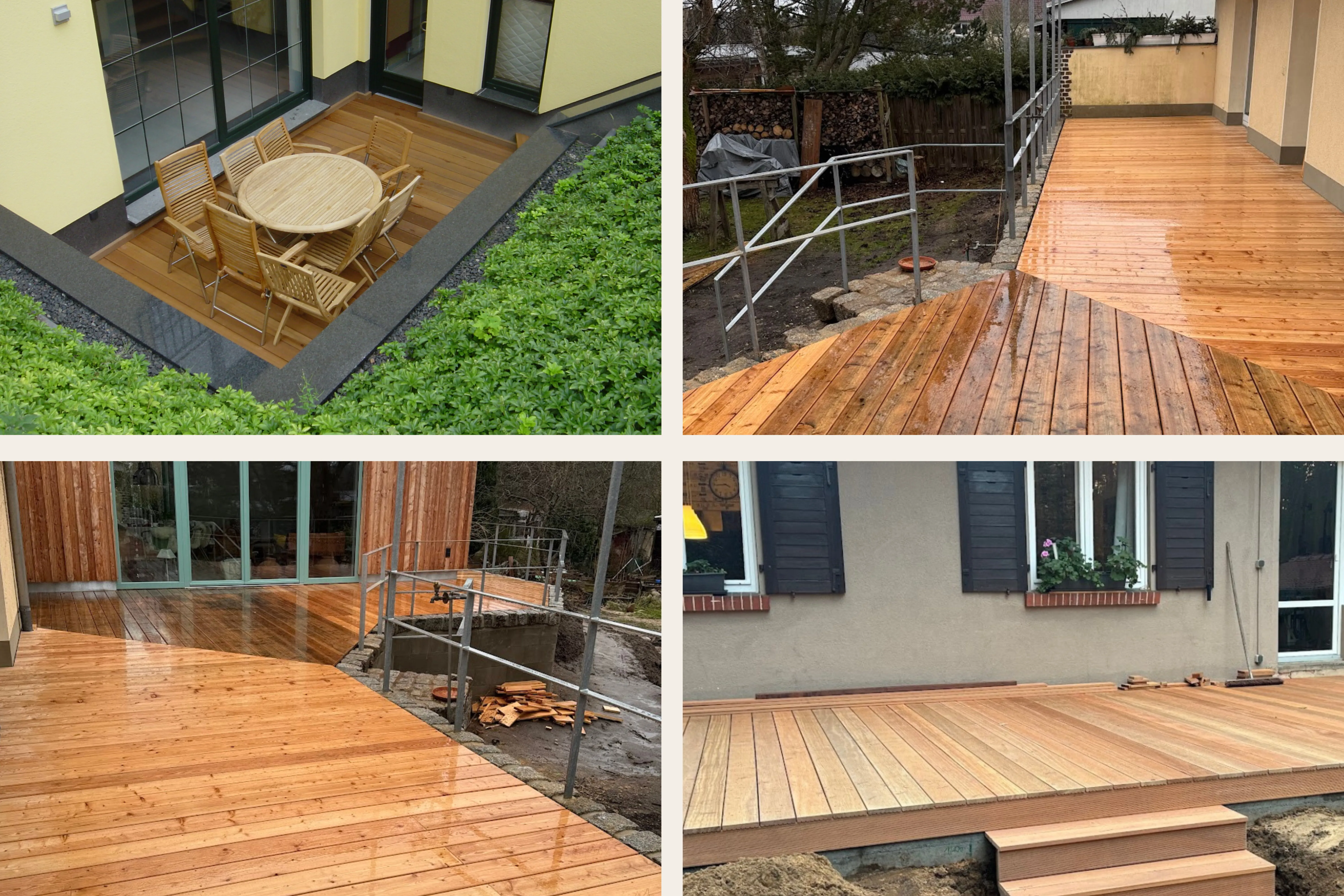 Holzterrassen